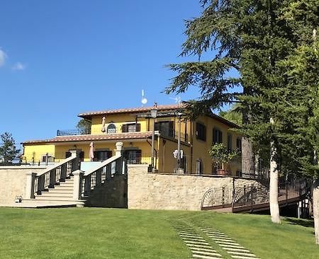 Villa Ghiandai Ареццо Экстерьер фото